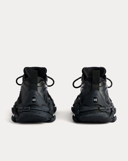 Balenciaga Triple S.2 Black / Dark Grey Low Top Sneakers - 4