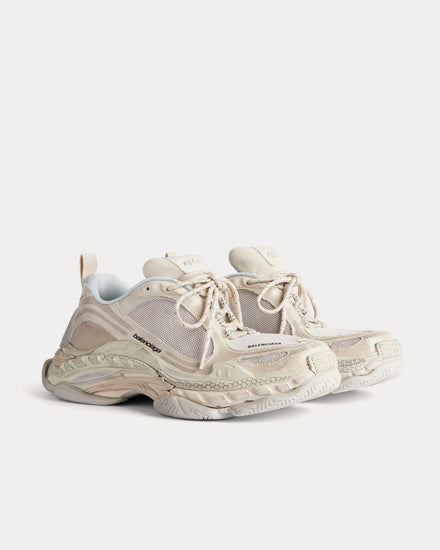 Balenciaga Triple S.2 Eggshell Low Top Sneakers - 3