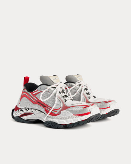 Balenciaga Triple S.2 Grey / Red / White Low Top Sneakers - 3