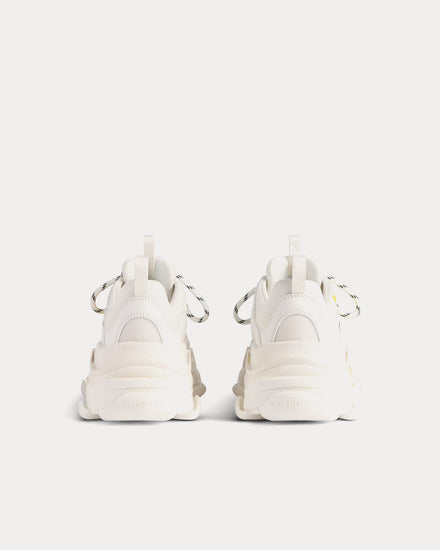 Balenciaga Triple S Tape Type White / Yellow Low Top Sneakers - 4