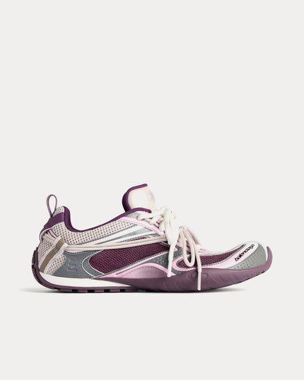 Balenciaga Radar Gradient Lines Purple / Grey / Pink / White Low Top Sneakers - 1