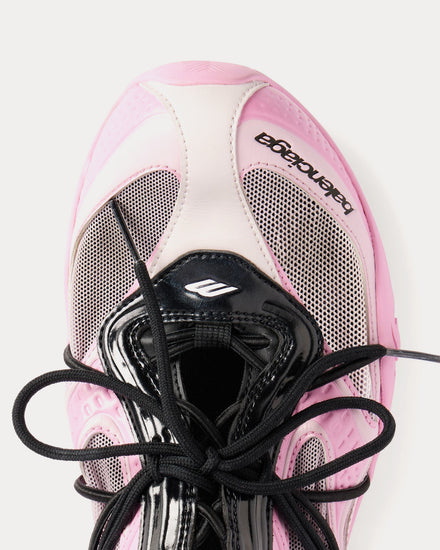 Balenciaga Radar Pink / Black Slip On Top Sneakers - 4