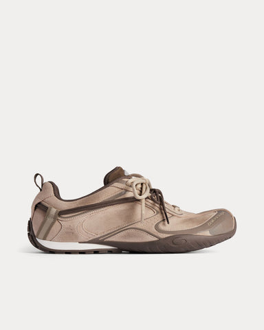 Balenciaga Radar Velvety Beige / Brown Low Top Sneakers