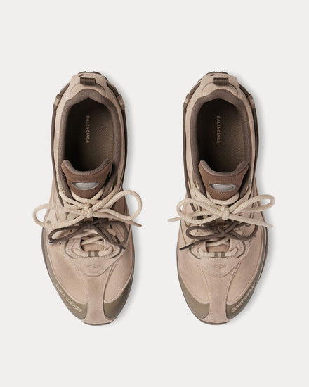 Balenciaga Radar Velvety Beige / Brown Low Top Sneakers - 2
