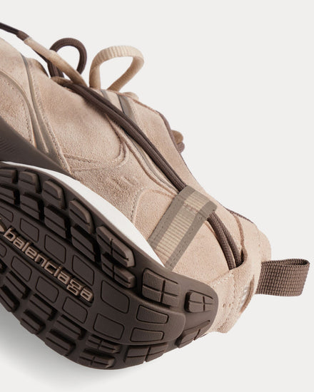 Balenciaga Radar Velvety Beige / Brown Low Top Sneakers - 5