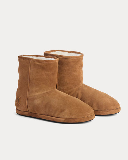 Balenciaga Alaska Soft Bootie Suede Brown Boots - 3