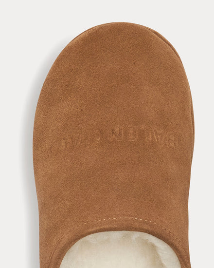 Balenciaga Alaska Soft Platform Brown Mules - 5