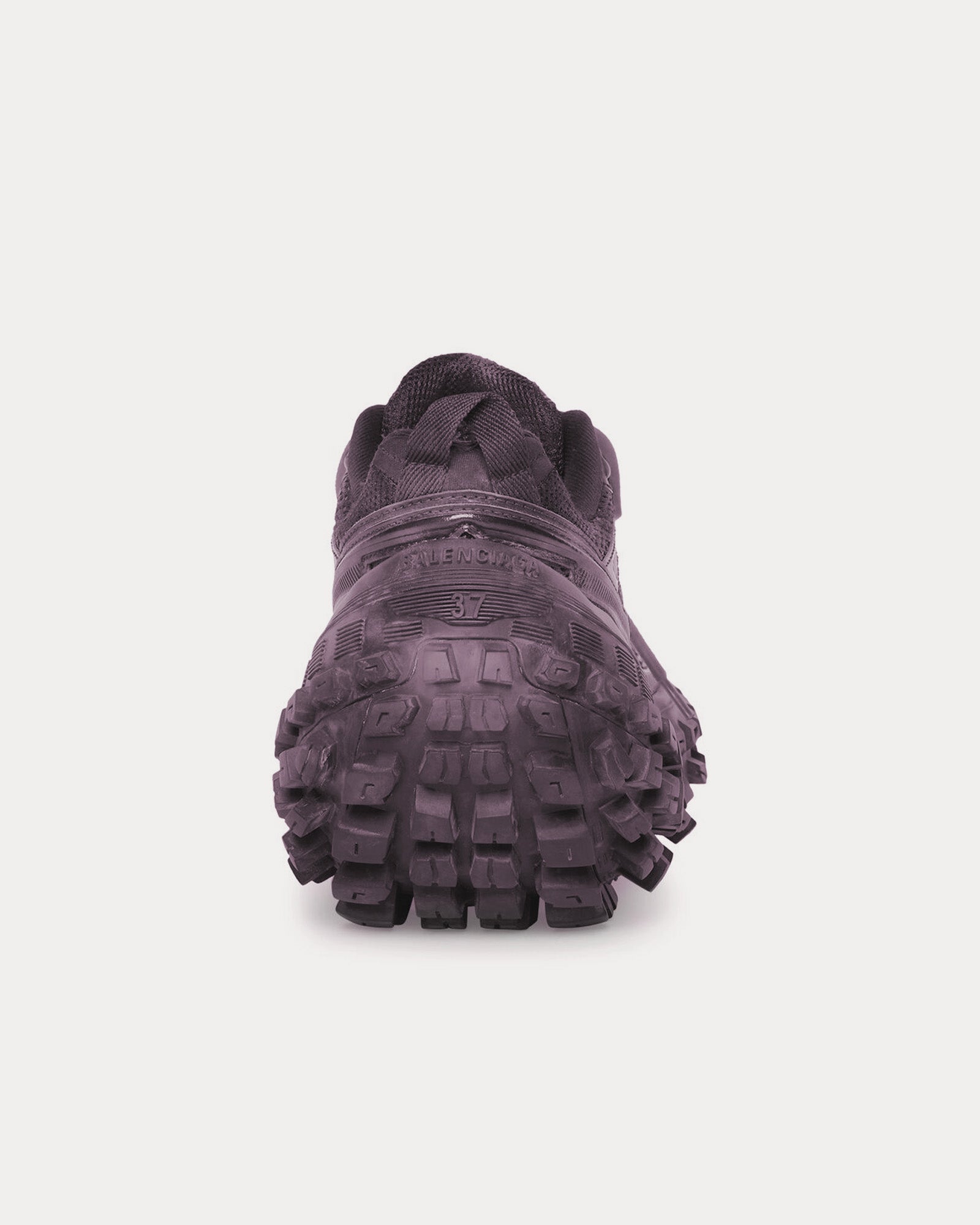 Balenciaga - Bouncer Mesh & Nylon Purple Low Top Sneakers