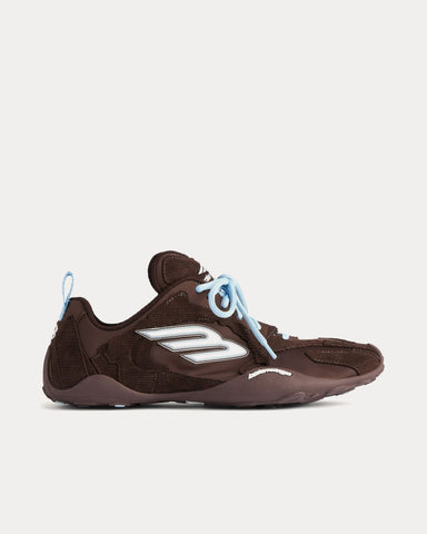 Balenciaga Monday Ultra Brown / White / Light Blue / Beige Low Top Sneakers