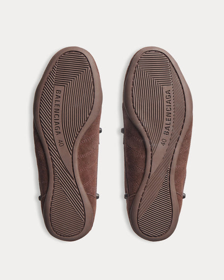 Balenciaga City Sneaker Suede Brown Low Top Sneakers - 3