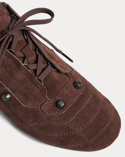 Balenciaga City Sneaker Suede Brown Low Top Sneakers - 4