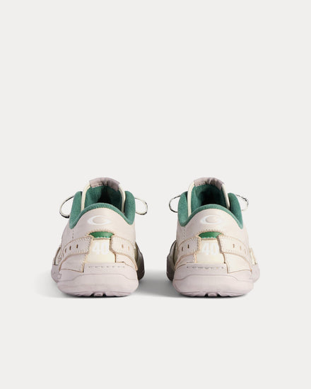 Balenciaga Hamptons Worn-Out Beige / Green Low Top Sneakers - 4
