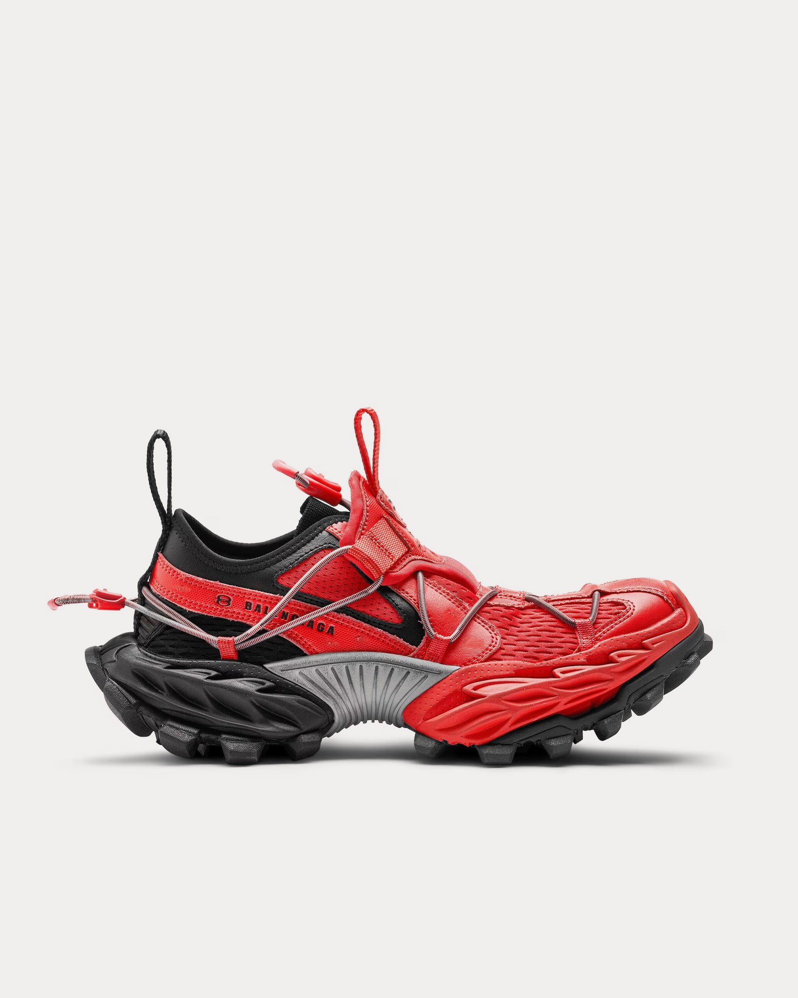 BALENCIAGA レッド Balenciaga Men's Hike Mesh, Polyurethane & Polyester Red / Black