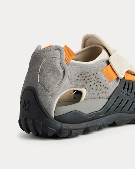 Balenciaga Hike Grey / Beige / Orange / Black Sandals - 5