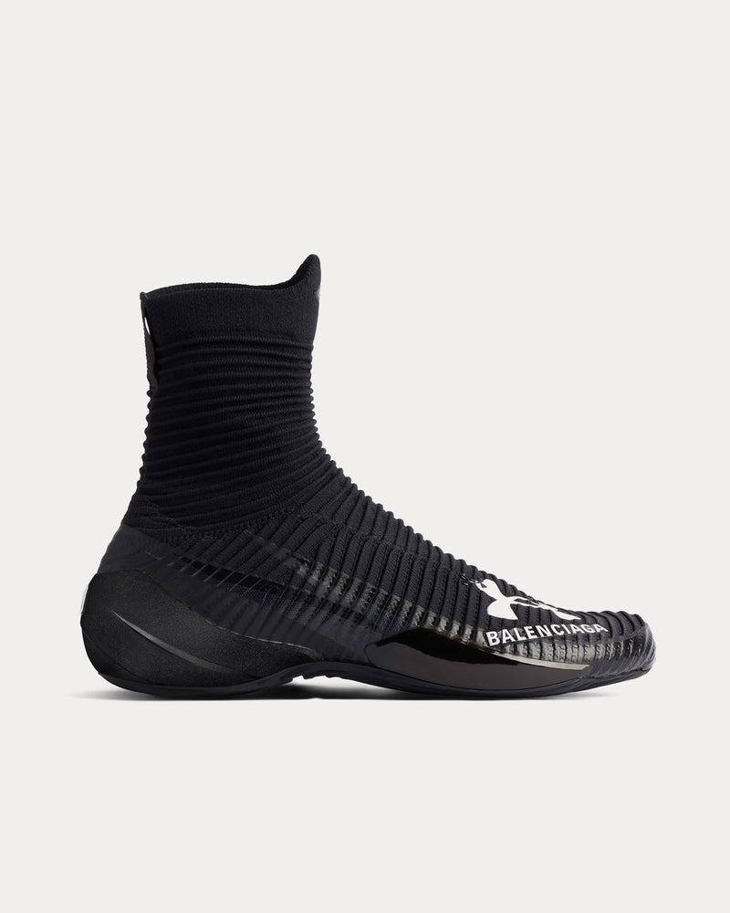 Balenciaga x Under Armour Unisex Hyper Black White High Top