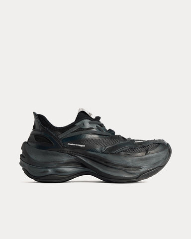 Balenciaga Jet Black Low Top Sneakers