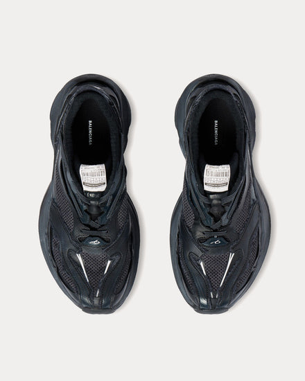 Balenciaga Jet Black Low Top Sneakers - 2