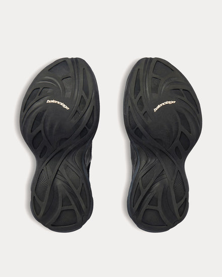 Balenciaga Jet Black Low Top Sneakers - 4