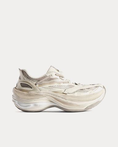 Balenciaga Jet Eggshell Low Top Sneakers