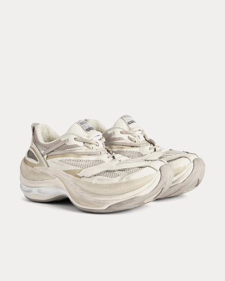 Balenciaga Jet Eggshell Low Top Sneakers - 2