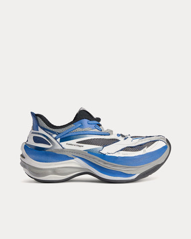 Balenciaga Jet White / Blue / Black Low Top Sneakers