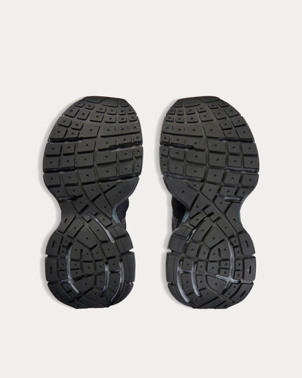Balenciaga 3XL Mesh & Suede-Like Dark Grey Low Top Sneakers - 5