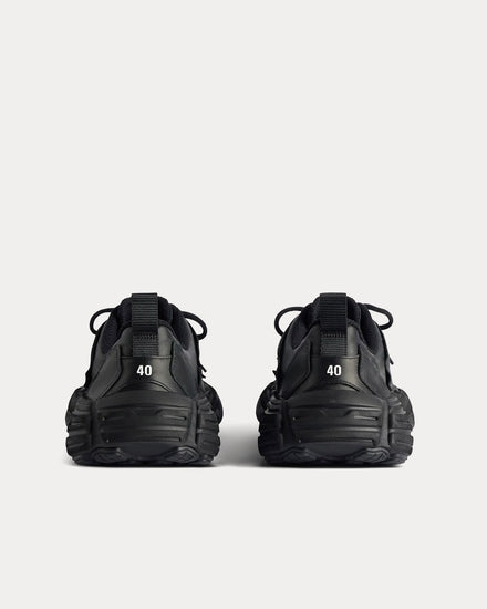 【関税&送料込】Balenciaga Monday Low-Top Sneakers In Leathe BALENCIAGA Monday rubber-trimmed leather sneakers | NET-A-PORTER