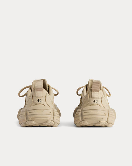 Balenciaga Monday Shoe Beige Low Top Sneakers - 4