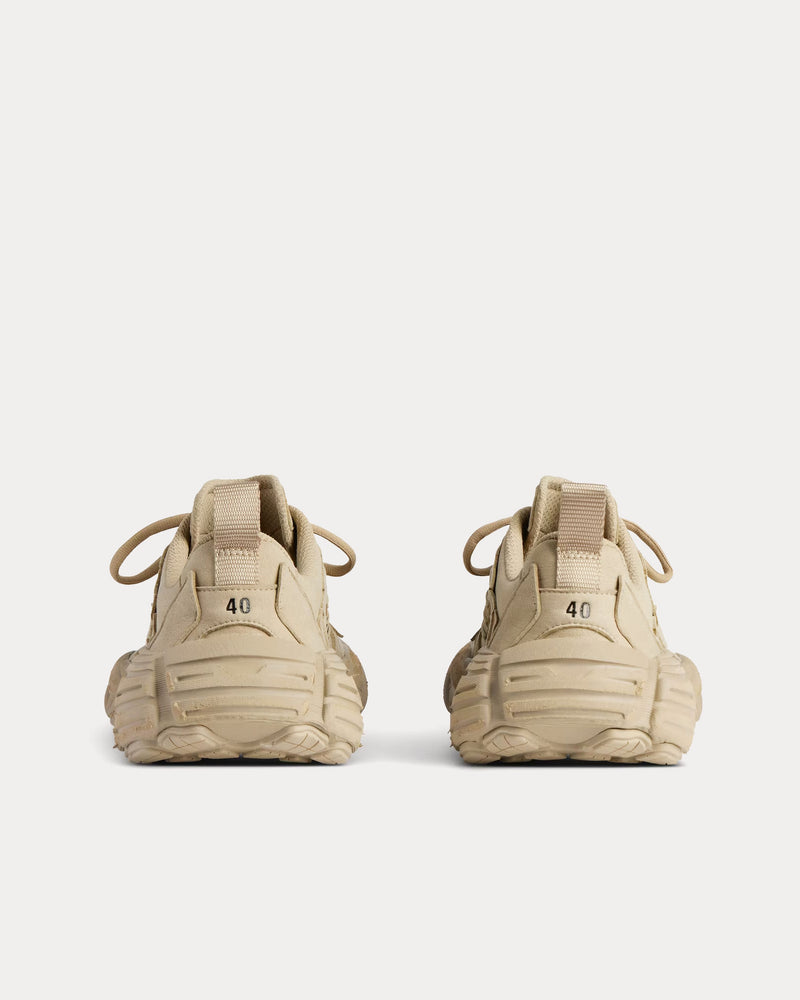Balenciaga Monday Shoe Beige Low Top Sneakers - 4