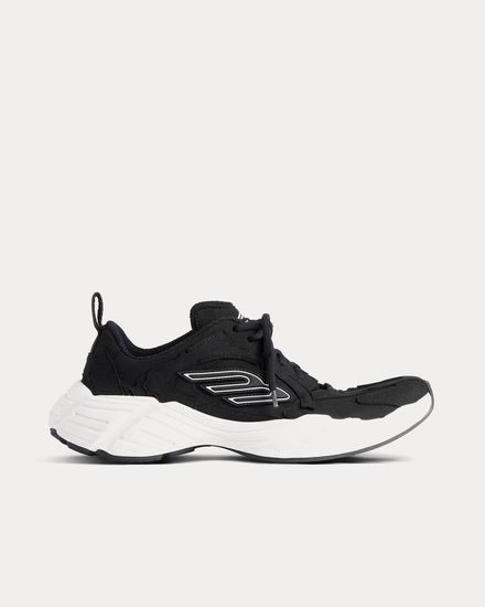 Balenciaga Monday Shoe Black / White Low Top Sneakers - 1