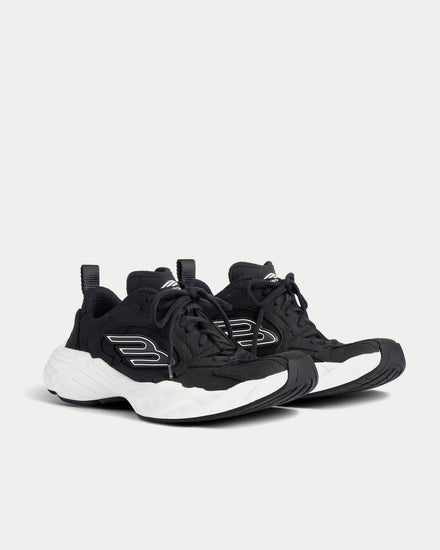 Balenciaga Monday Shoe Black / White Low Top Sneakers - 3