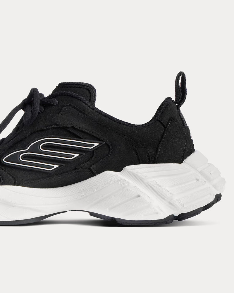 Balenciaga Monday Shoe Black / White Low Top Sneakers - 4