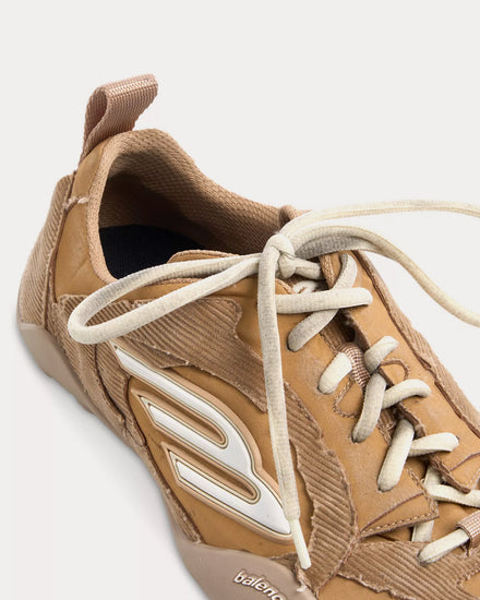 Balenciaga Monday Ultra Beige / White Low Top Sneakers - 4