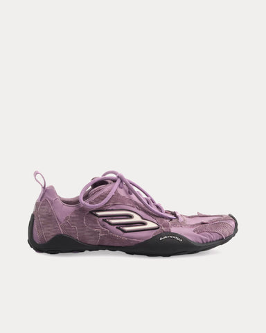 Balenciaga Monday Ultra Purple / Black Low Top Sneakers