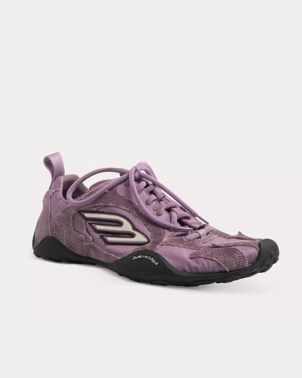 Balenciaga Monday Ultra Purple / Black Low Top Sneakers - 3