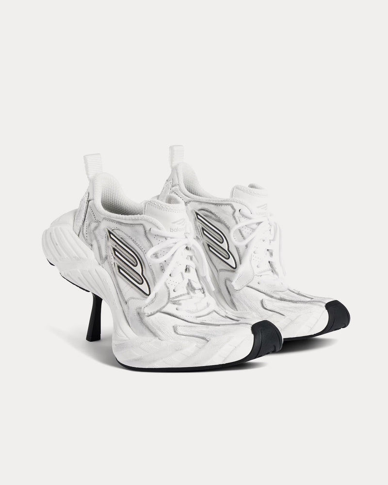 Balenciaga Monday Heel White / Black / Grey Shoes - 3