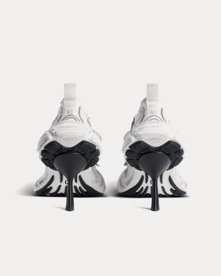 Balenciaga Monday Heel White / Black / Grey Shoes - 4