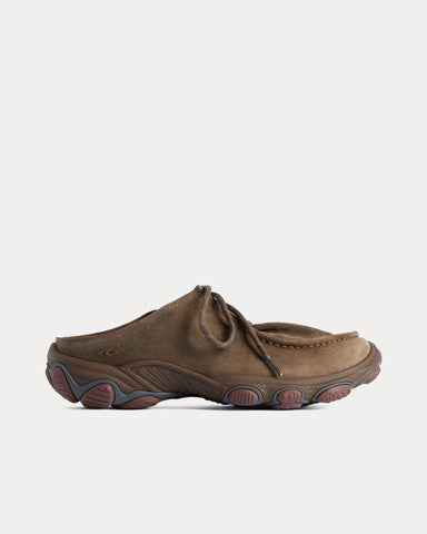 Balenciaga Pace Brown Slip On Sneakers