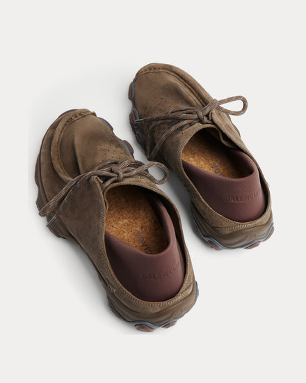 Balenciaga Pace Brown Slip On Sneakers - 4