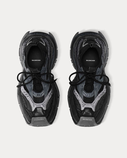 Balenciaga Platform Reduced Dark Grey Low Top Sneakers - 2