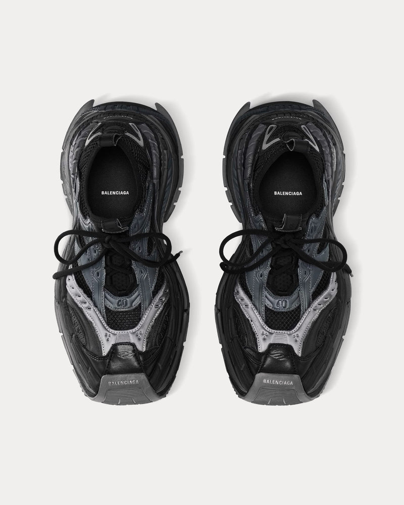 Balenciaga Platform Reduced Dark Grey Low Top Sneakers - 2