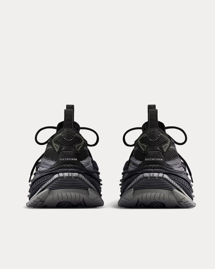 Balenciaga Platform Reduced Dark Grey Low Top Sneakers - 4
