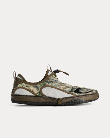 Balenciaga Pocket Real Tree Green Slip On Sneakers