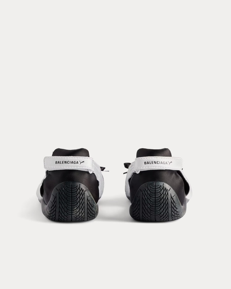 Balenciaga x Puma Speedcat Ballet Satin Black / White Slip On Sneakers - 2