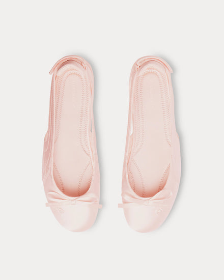 Balenciaga x Puma Speedcat Ballet Satin Light Pink Slip On Sneakers - 2