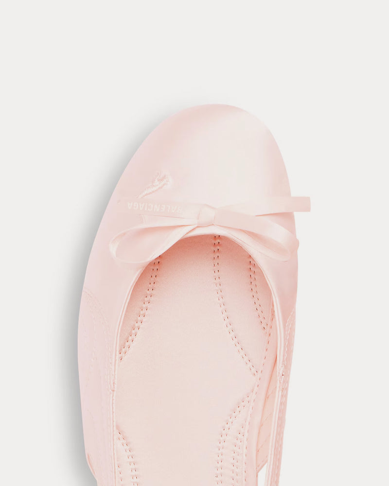 Balenciaga x Puma Speedcat Ballet Satin Light Pink Slip On Sneakers - 5
