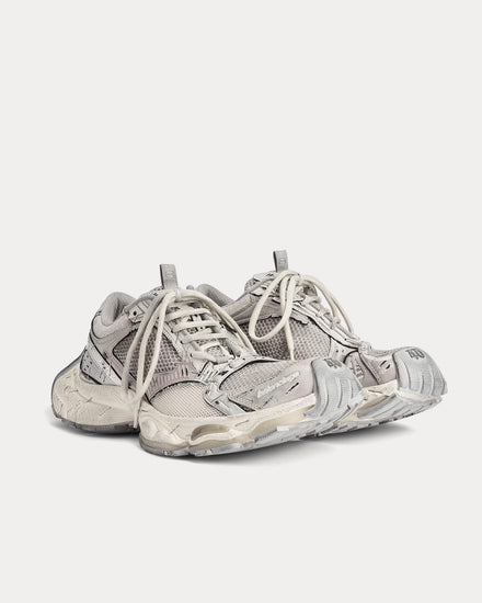 Balenciaga Stapler Beige / Grey Low Top Sneakers - 3