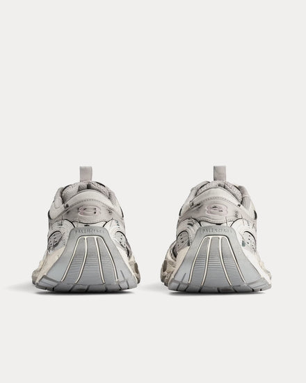 Balenciaga Stapler Beige / Grey Low Top Sneakers - 4