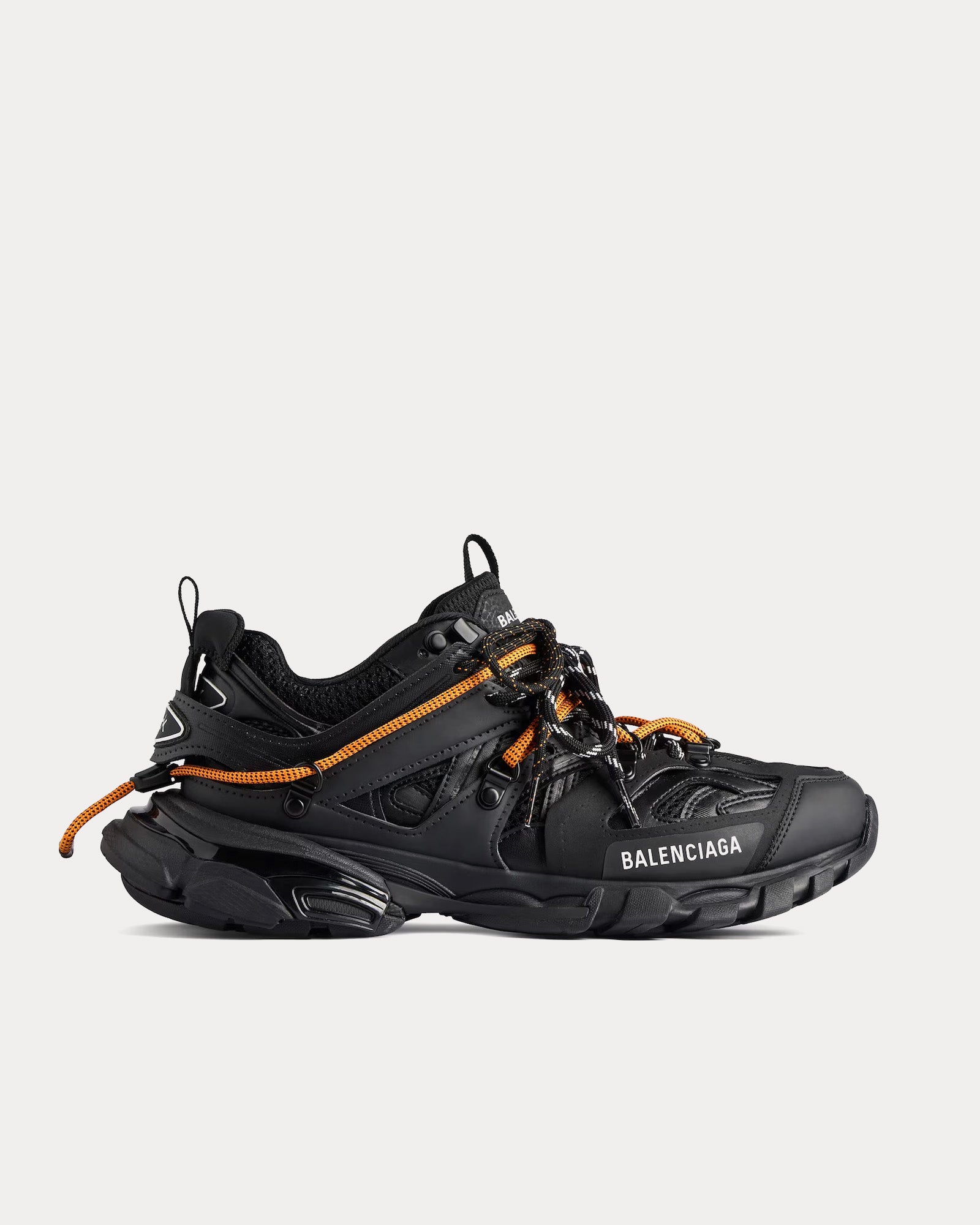 激レアBalenciaga スニーカー オレンジ ブラック 即日発送‼️ balenciaga-track-trail-laces-