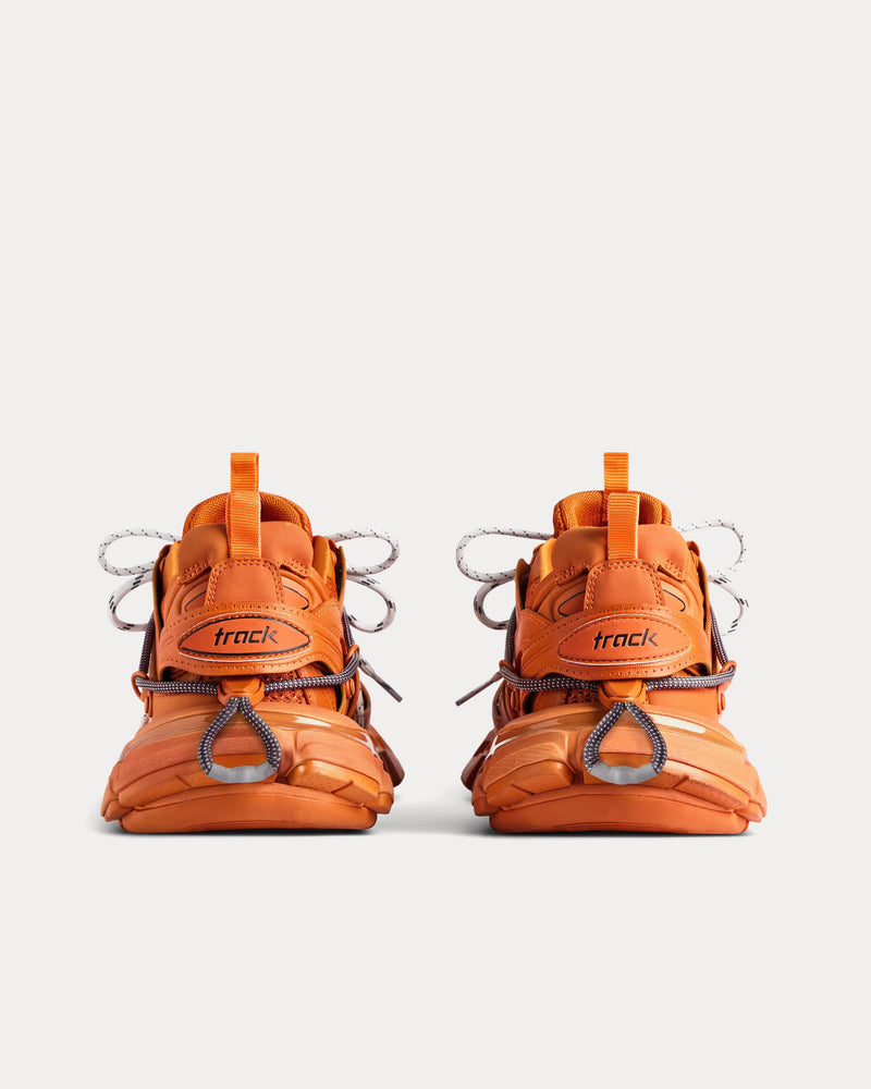 Balenciaga Track Trail Laces Orange / Grey Low Top Sneakers - 4